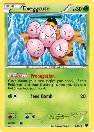 Exeggcute (4) [Plasma Freeze]