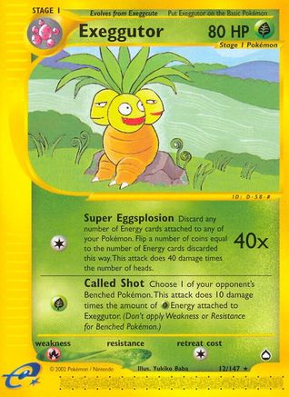 Exeggutor (12) (12) [Aquapolis]