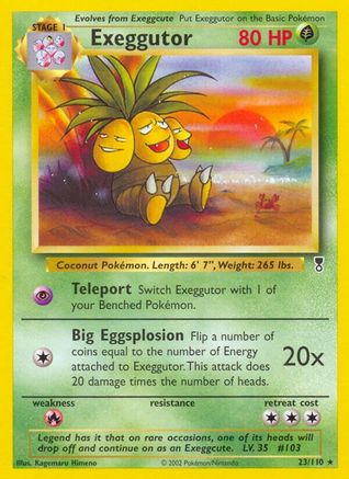 Exeggutor (23) [Legendary Collection] Reverse Holofoil
