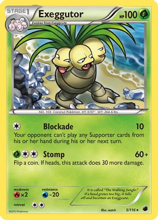 Exeggutor (5) [Plasma Freeze]