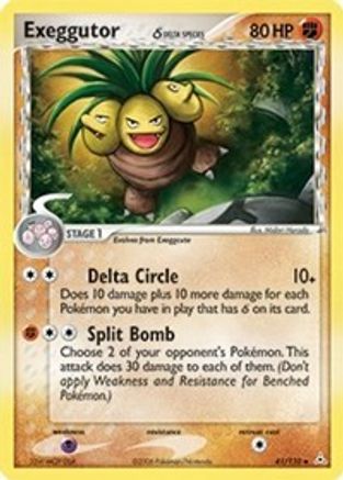 Exeggutor (Delta Species) (41) [Holon Phantoms]