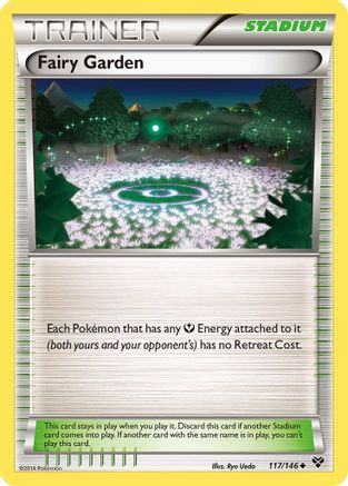 Fairy Garden (117) [XY Base Set] Reverse Holofoil