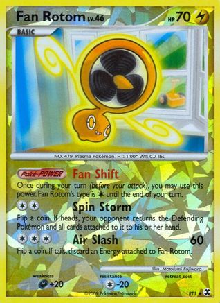 Fan Rotom (RT1) [Rising Rivals] Reverse Holofoil