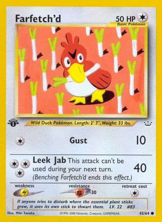 Farfetch'd (43) [Neo Revelation] 1st Edition