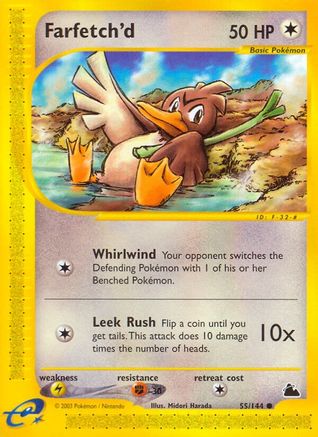 Farfetch'd (55) [Skyridge] Reverse Holofoil