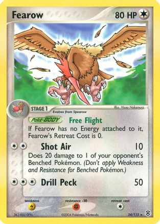 Fearow (24) [FireRed & LeafGreen] Reverse Holofoil