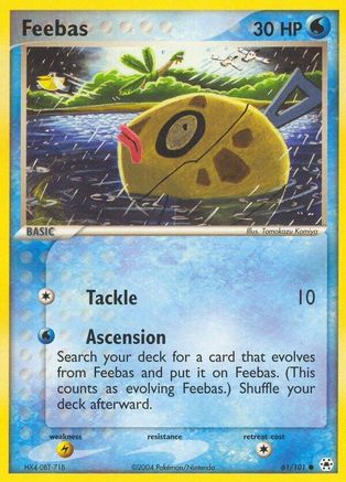 Feebas (61) [Hidden Legends] Reverse Holofoil