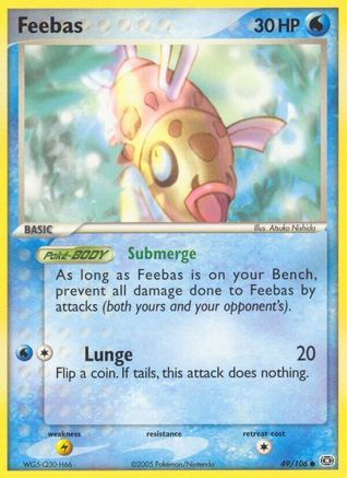 Feebas - 049/106 (49) [Emerald] Reverse Holofoil