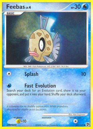 Feebas (67) [Great Encounters] Reverse Holofoil