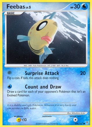 Feebas (104) [Supreme Victors] Reverse Holofoil