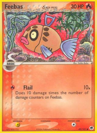 Feebas (Delta Species) (49) [Dragon Frontiers]