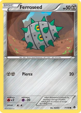 Ferroseed (71) () [Emerging Powers] Reverse Holofoil