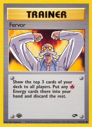 Fervor (124) [Gym Challenge] 1st Edition