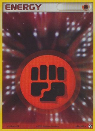 Fighting Energy (108) [Power Keepers] Holofoil