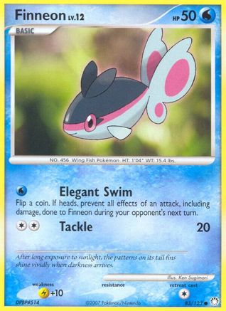 Finneon (83) [Mysterious Treasures] Reverse Holofoil