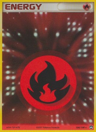 Fire Energy (104) [Power Keepers] Holofoil