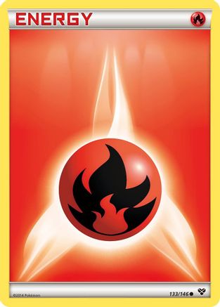 Fire Energy (133) [XY Base Set]