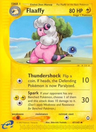 Flaaffy (47) [Aquapolis] Reverse Holofoil