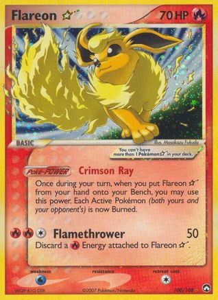 Flareon Star (100) [Power Keepers] Holofoil