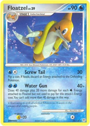 Floatzel (26) [Diamond and Pearl] Reverse Holofoil