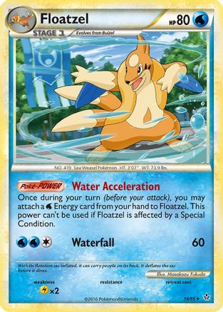 Floatzel (16) [Unleashed]