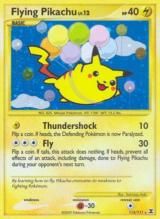 Flying Pikachu (113) [Rising Rivals] Holofoil