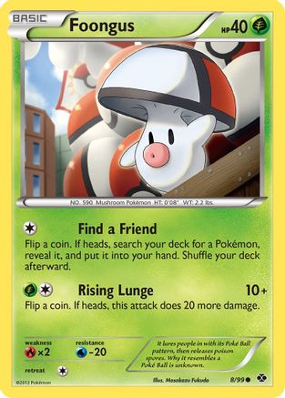 Foongus (8) [Next Destinies] Reverse Holofoil