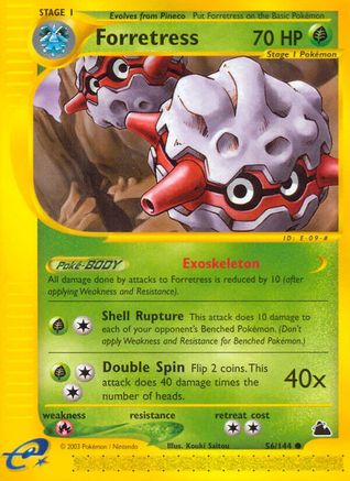 Forretress (56) (56) [Skyridge] Reverse Holofoil