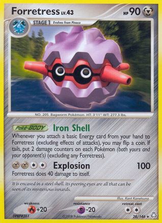 Forretress (28) [Legends Awakened] Reverse Holofoil