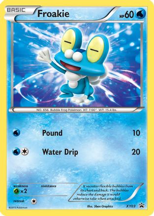 Froakie - XY03 (XY03) [XY Promos] Holofoil
