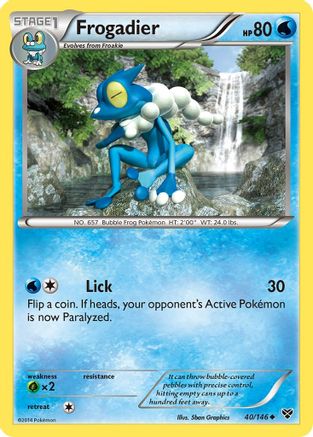 Frogadier (40) [XY Base Set]
