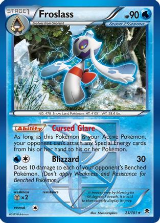 Froslass (Team Plasma) (23) [Plasma Blast]