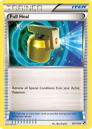 Full Heal (95) [Black and White] Reverse Holofoil