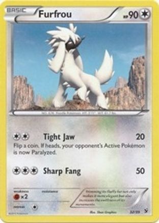Furfrou (32) () [Kalos Starter Set]
