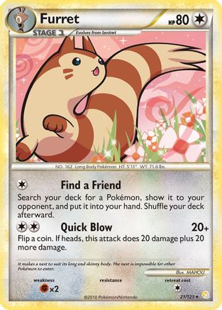 Furret (21) [HeartGold SoulSilver]