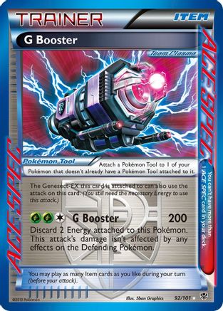 G Booster (Team Plasma) (92) [Plasma Blast] Holofoil