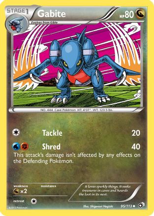 Gabite (95) [Legendary Treasures] Reverse Holofoil