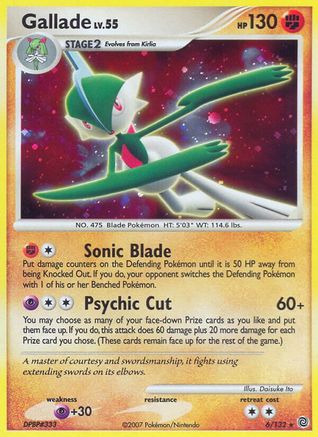 Gallade (6) [Secret Wonders] Reverse Holofoil