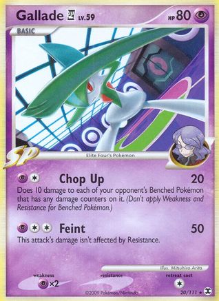 Gallade E4 (20) [Rising Rivals] Reverse Holofoil