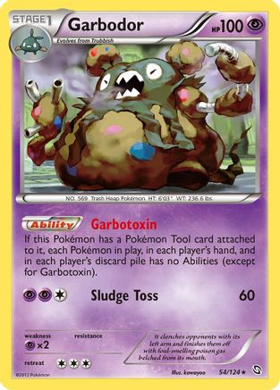 Garbodor (54) [Dragons Exalted] Holofoil