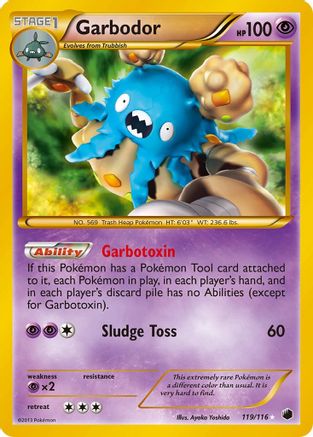 Garbodor (119 Secret Rare) (119) [Plasma Freeze] Holofoil