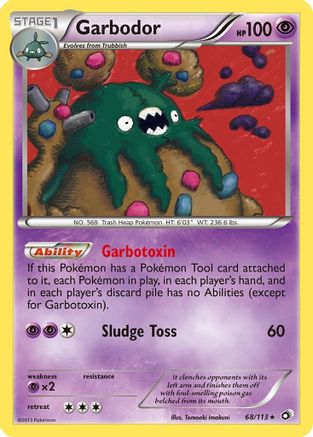 Garbodor (68) [Legendary Treasures] Reverse Holofoil