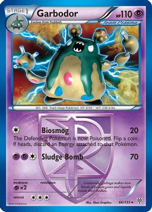 Garbodor (Team Plasma) (66) (66) [Plasma Storm] Holofoil