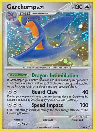 Garchomp (5) [Supreme Victors] Holofoil