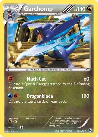 Garchomp (90) (90) [Dragons Exalted] Reverse Holofoil
