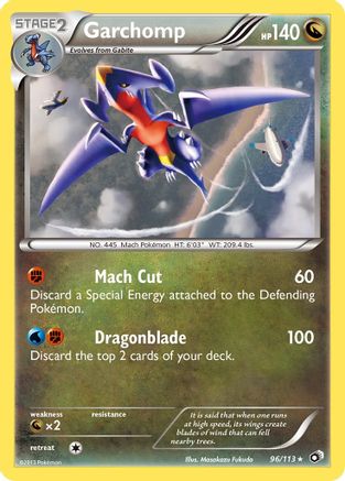 Garchomp (96) [Legendary Treasures] Holofoil
