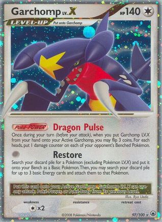 Garchomp LV.X (97) [Majestic Dawn] Holofoil