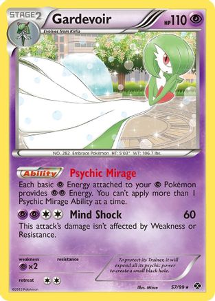 Gardevoir (57) [Next Destinies] Holofoil