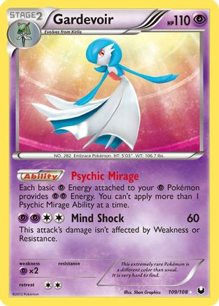 Gardevoir (109) [Dark Explorers] Holofoil