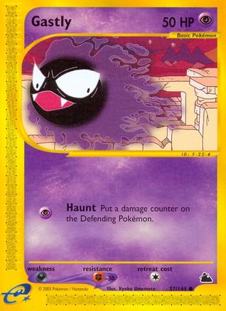 Gastly (57) [Skyridge] Reverse Holofoil